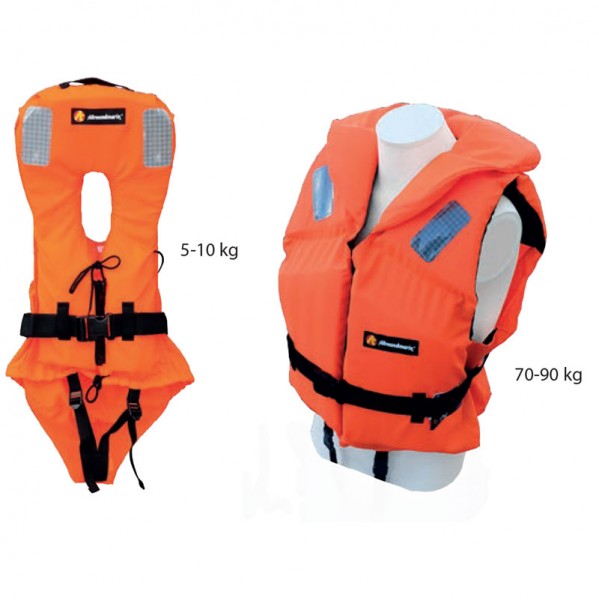 Allroundmarin 100N szilárdtest mentőmellény – 5–10 kg / 100N / szilárdtest