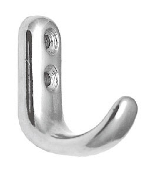Ruhaakasztó A2 rozsdamentes, polírozott – 40 mm
