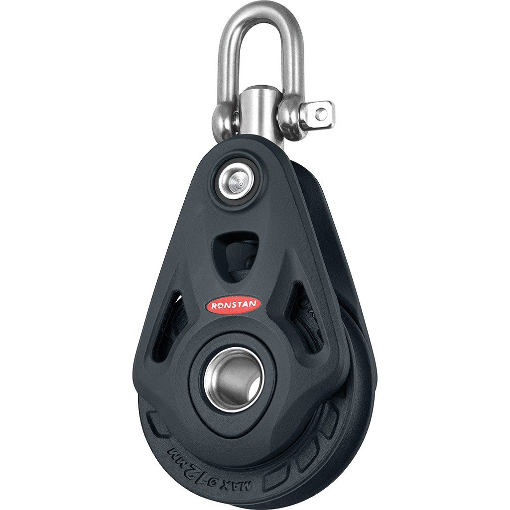 Ronstan CORE 60 egyszerű csiga univerzális fejjel – 60-as sorozat (60 mm)