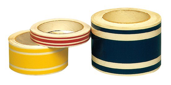 Colour Stripe öntapadós kétszínű – 44mm x 10m sötétkék-fehér