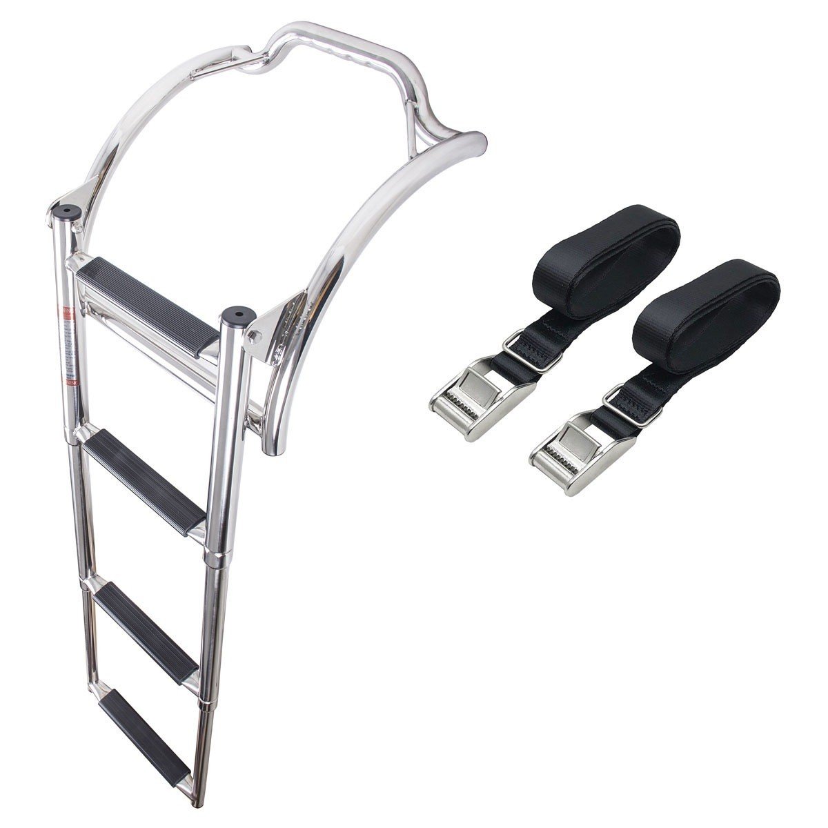 Csónak  fürdőlétra saválló – 3-fokú létra, hossza 90 cm