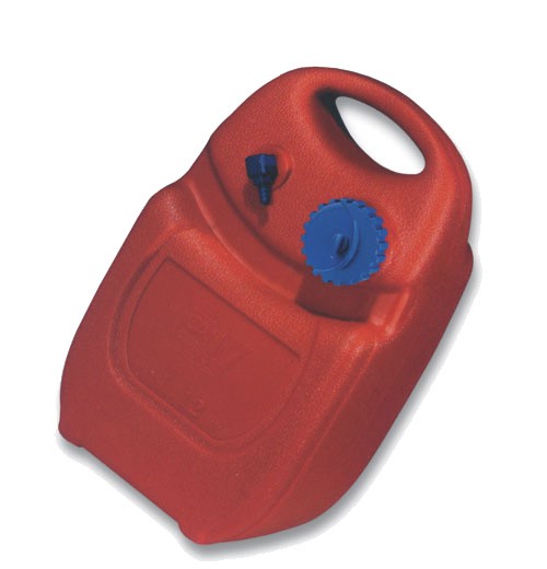 Hordozható műanyag üzemanyag tank, 12 l – 12 l / ELTEX / 41 × 26 × 19 cm