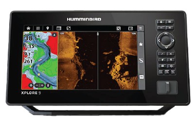 Humminbird XPLORE 9 MEGA SI+ GPS halradar (jeladó nélkül, CHO)