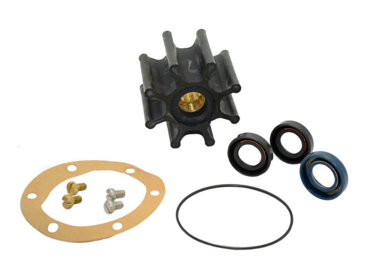 Impeller lapátkerék 50,8 × 22,0 mm – 8 mm lapított tengely (MC97/neoprén)