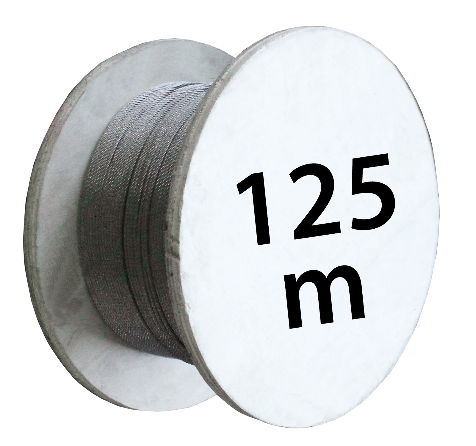 A4 rozsdamentes drótkötél 1x19, 6 mm, 125 m tekercs