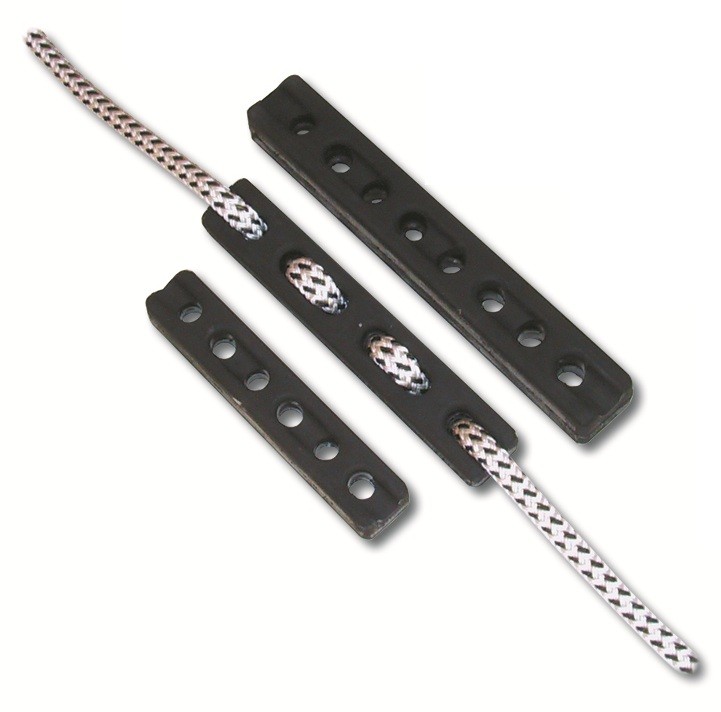 Kötélrugó kutyacsont gumiból, 220 mm – 220 × 40 × 30 mm / 8–12 mm kötél