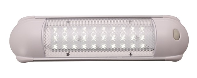 Meleg fehér LED mennyezeti lámpa 12/24 V, 30 LED