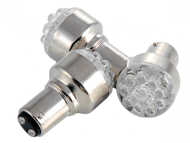 BA15d LED strahler, 12 V, 12 LED