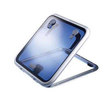 Lewmar Low Profile fedélzeti nyílás, 00 méret – Low Profile 00 / 281 × 281 × 25 mm