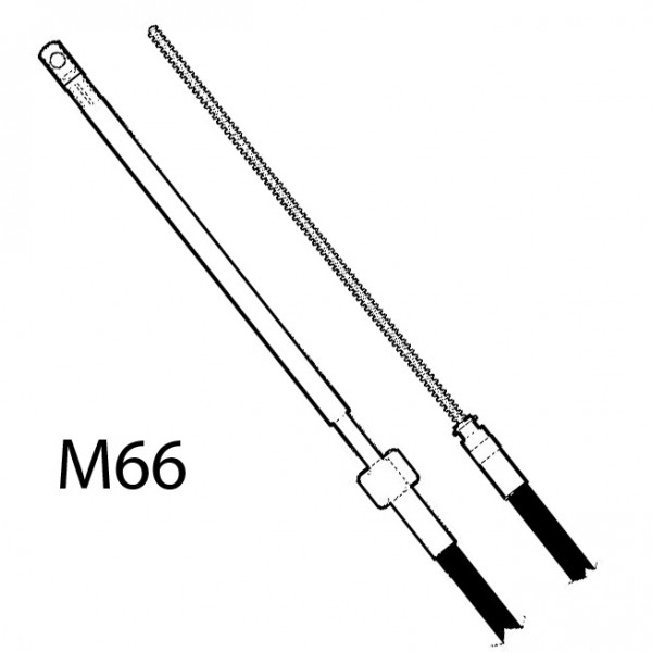 M66 Kormánykábel – 7' / 2,14 m