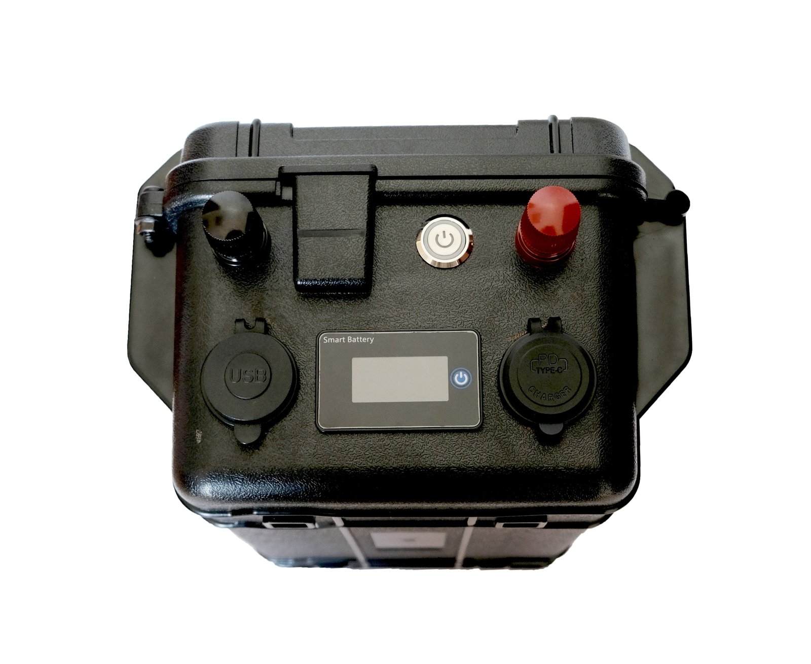 RoyPow Outdoorbox LiFePO4 akkumulátor 12V 100Ah – 12V / 100 Ah / max. 100 A / USB + USB-C