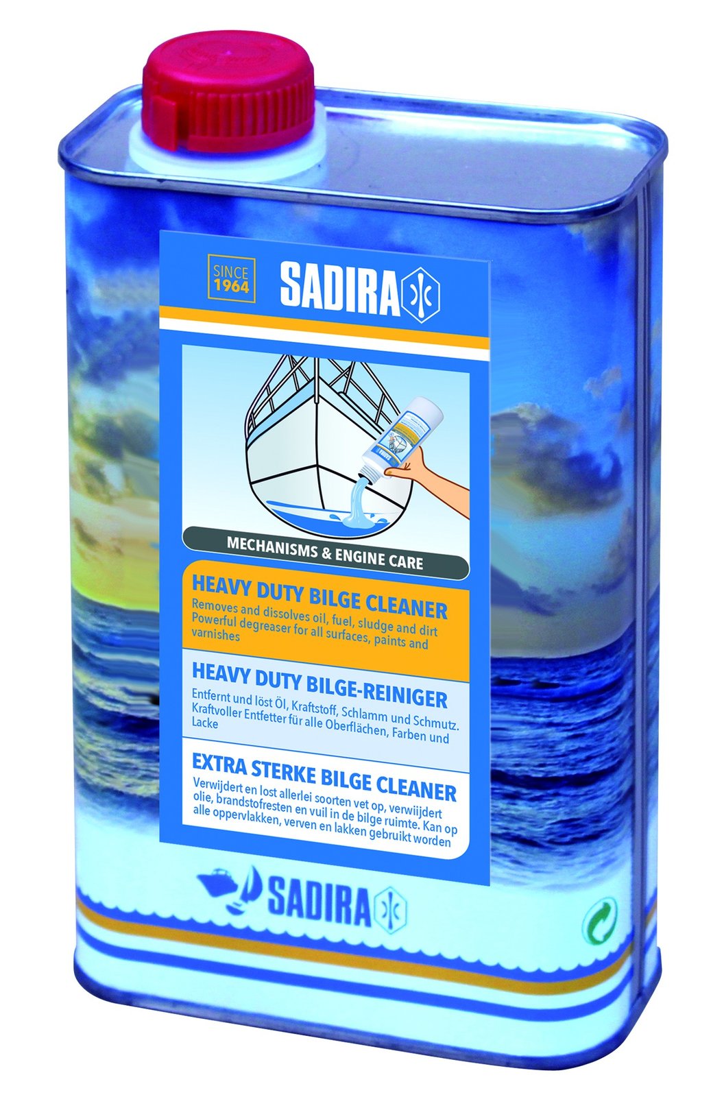 Sadira fenéktér-tisztító (zsír- és olajoldó)