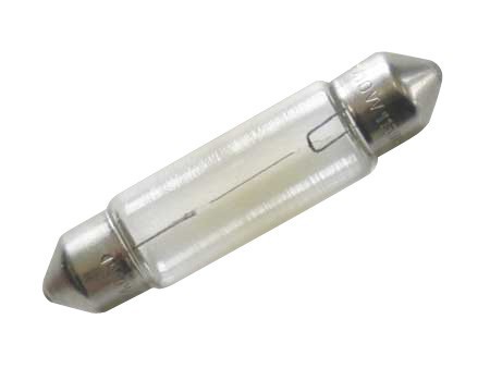SV8.5-8 szofita izzó, 12 V, 10 W, 41 mm