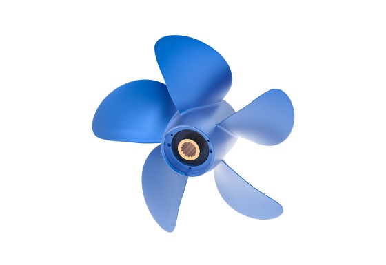 ePropulsion X20 / X40 propeller (alumínium, 13-3/8˝ × 16-3/4˝, jobbmenetes)