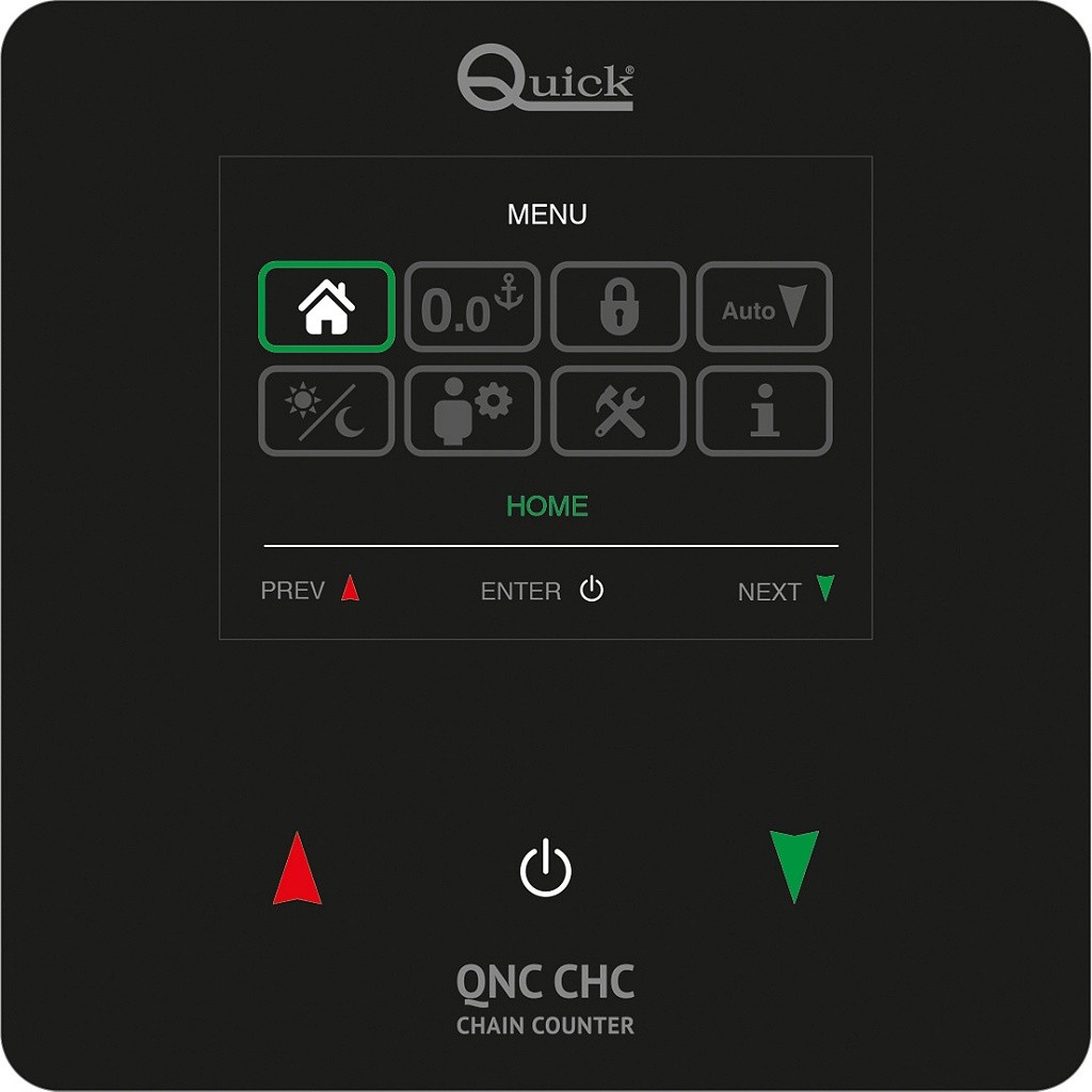 Quick QNC CHC beépíthető láncszámláló horgonycsörlőhöz