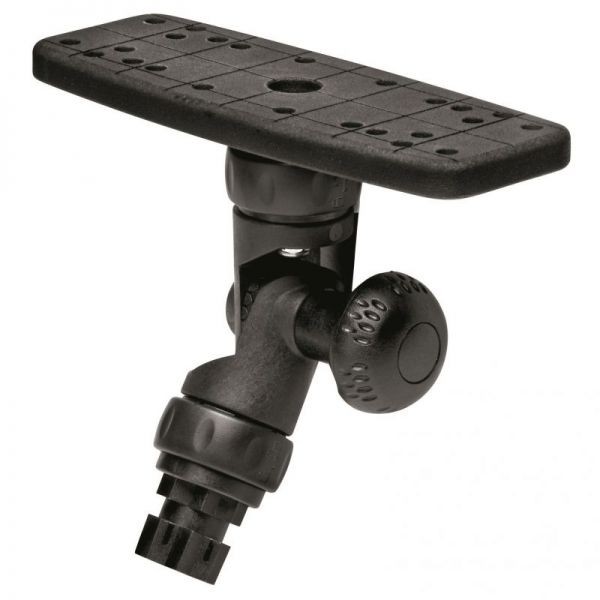 RAILBLAZA halradartartó platform S – 160 × 60 mm – Fekete Mérete: 160 x 60 mm