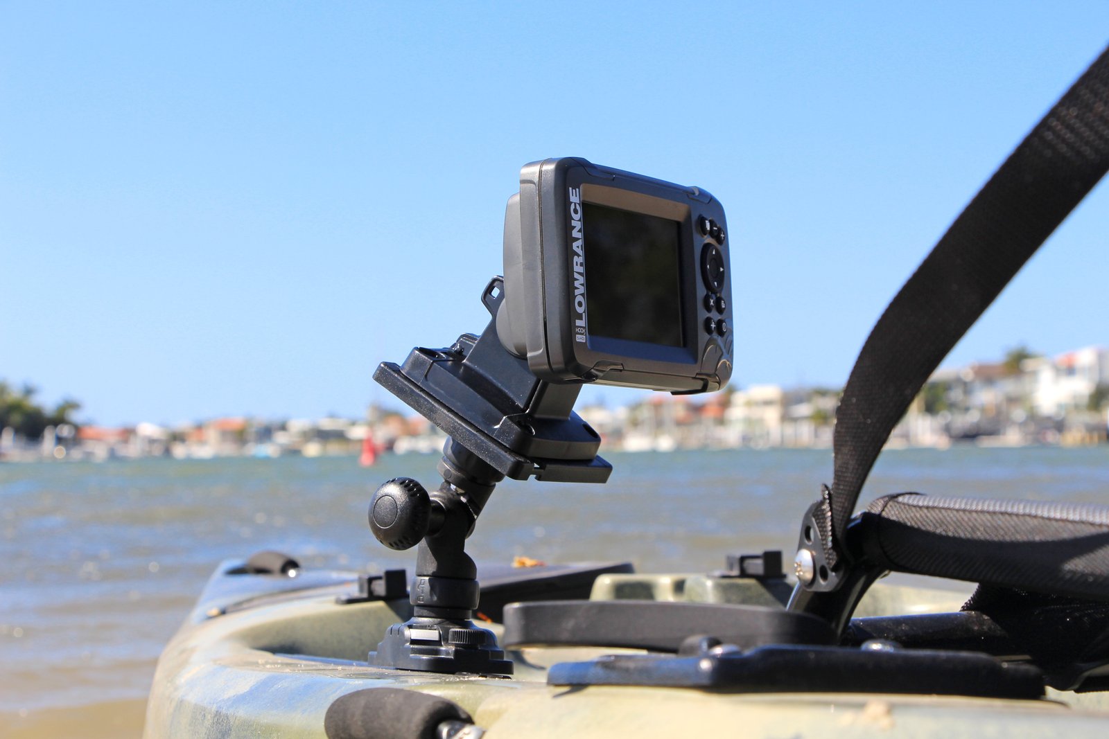 RAILBLAZA Platform S halradartartó – fekete – 102 × 102 mm / R-Lock / 1 db