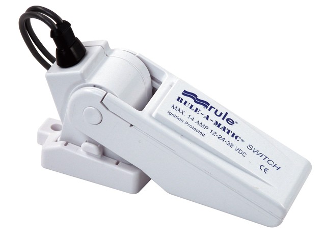 Fenékszivattyú úszókapcsoló Rule-A-Matic, 12/24 V, 14 A – 12/24 V, maximum 14 A