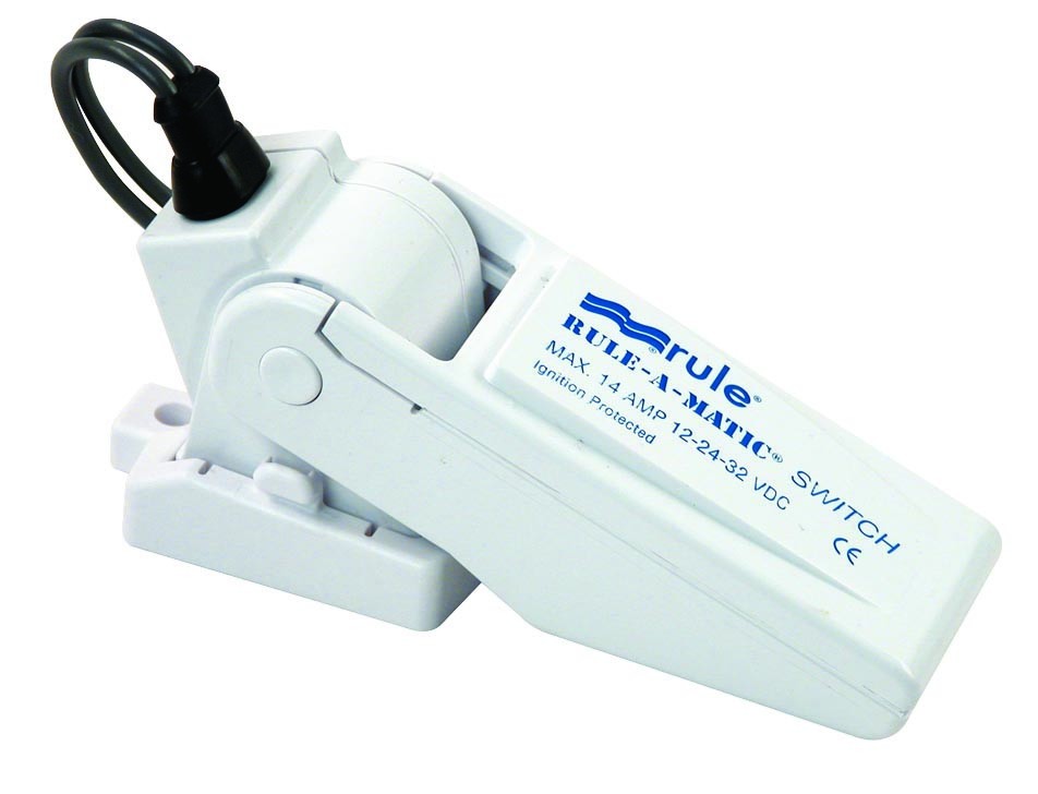 Fenékszivattyú úszókapcsoló Rule-A-Matic, 12/24 V, 14 A – 12/24 V, maximum 14 A
