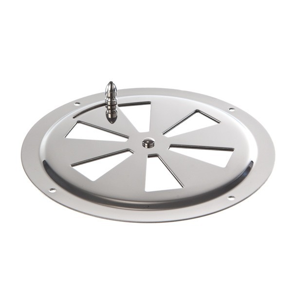 Nirosta szellőzőrozetta 125 mm