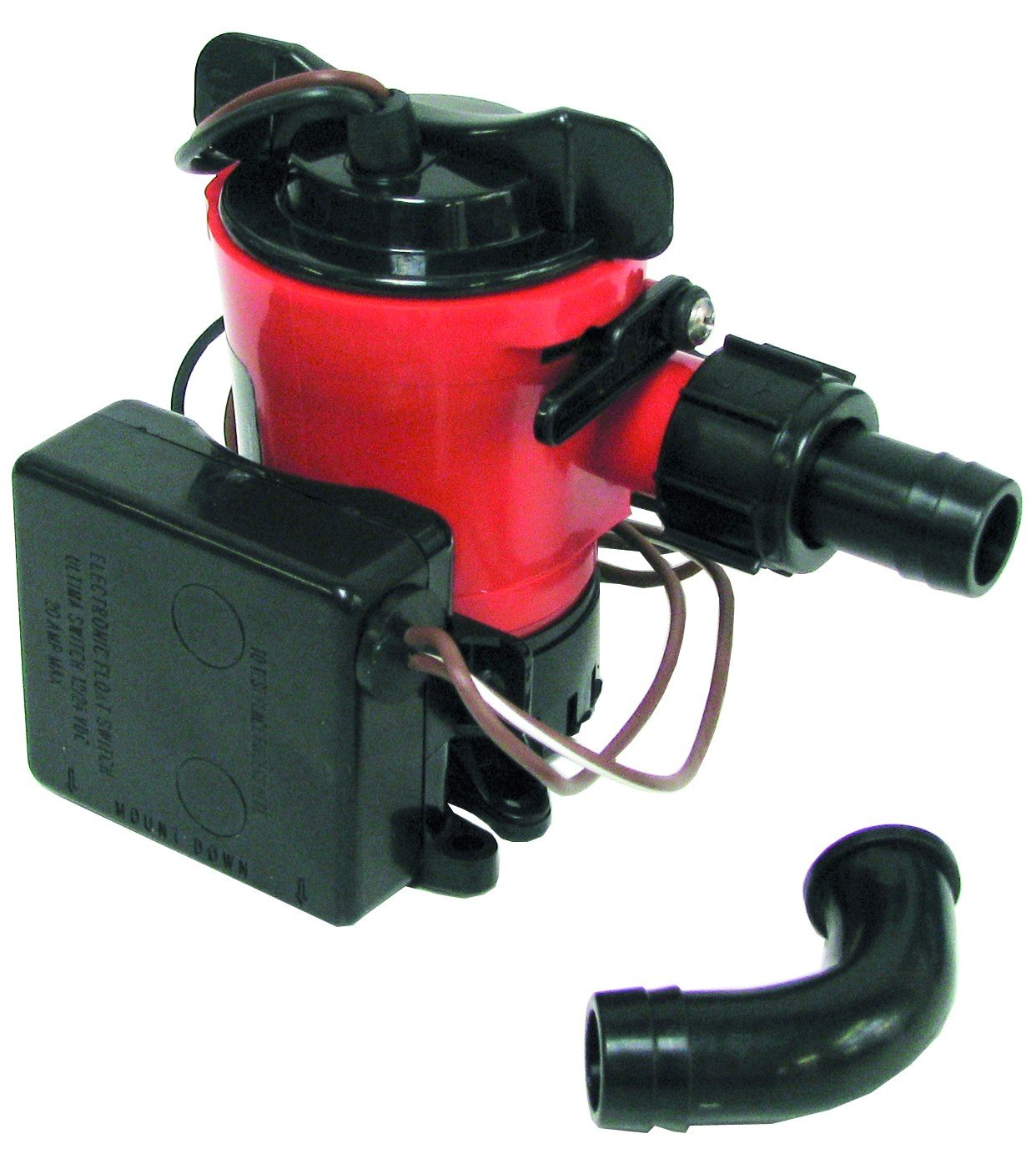 Johnson Ultima Combo 1250 automata fenékvíz-szivattyú – 12 V – Ultima Combo 1250, 108 / 85 l/min, 12 V (automata)