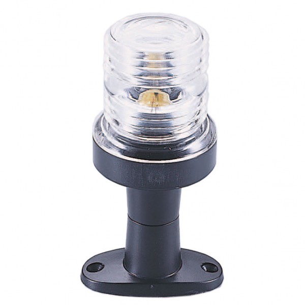 LED körfény ovális talppal, fekete, 12 V, 13 cm – fekete burkolat / 13 cm