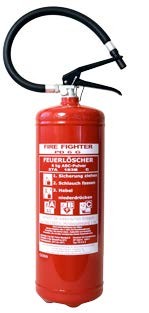 Porral oltó készülék, ABC, 6 kg – ABC por, 6 kg