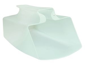 Vízmerő puha műanyagból, 20 cm – 20 cm hosszú 1,2 Liter térfogatú szapoly